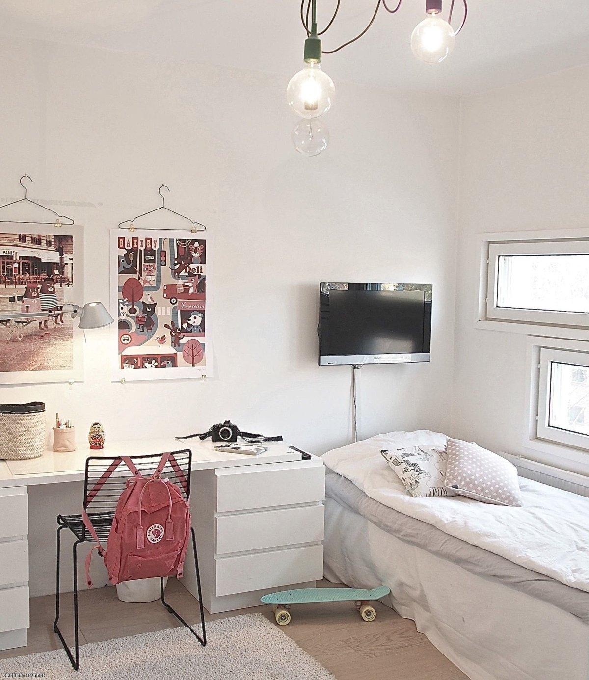 Кровать чердак икеа Robin