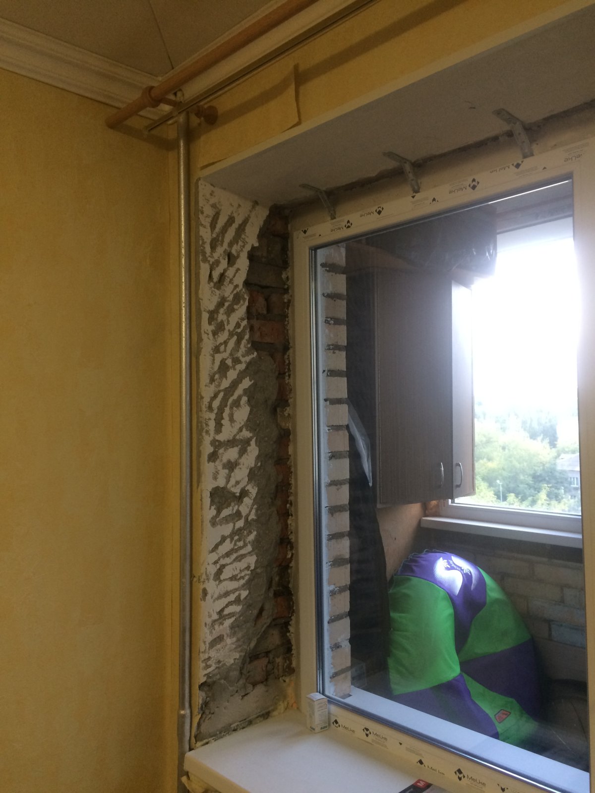 Штукатурка оконных откосов