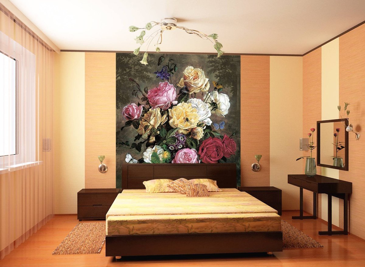 Букет цветов в квартире