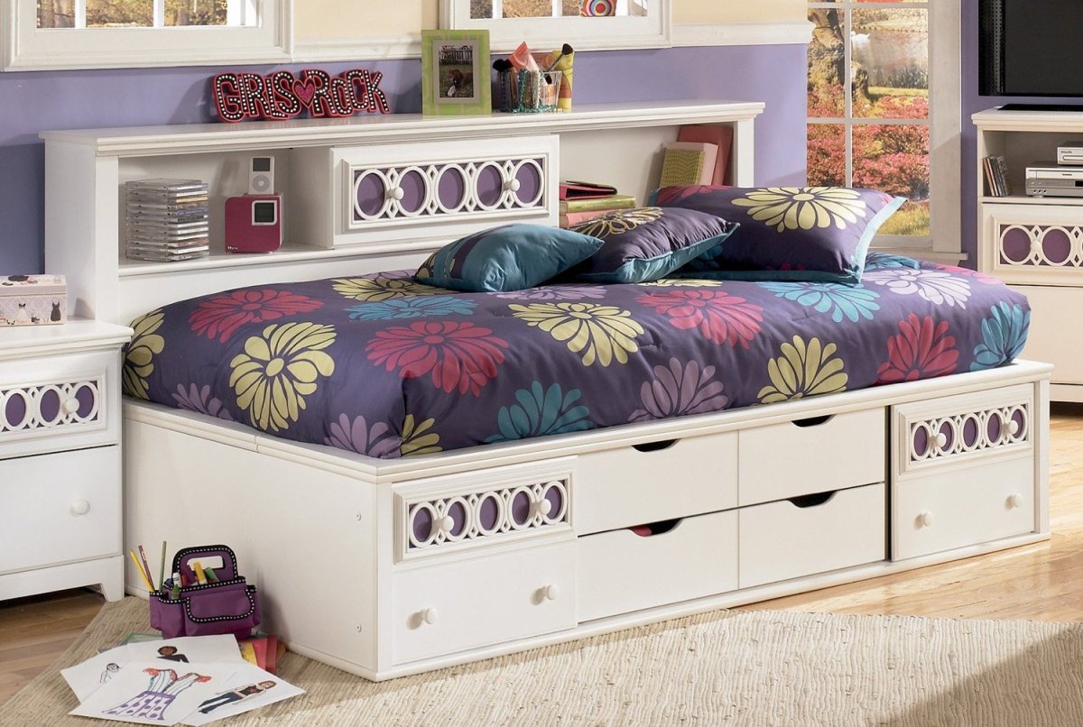 Высокая кровать для девочки подростка