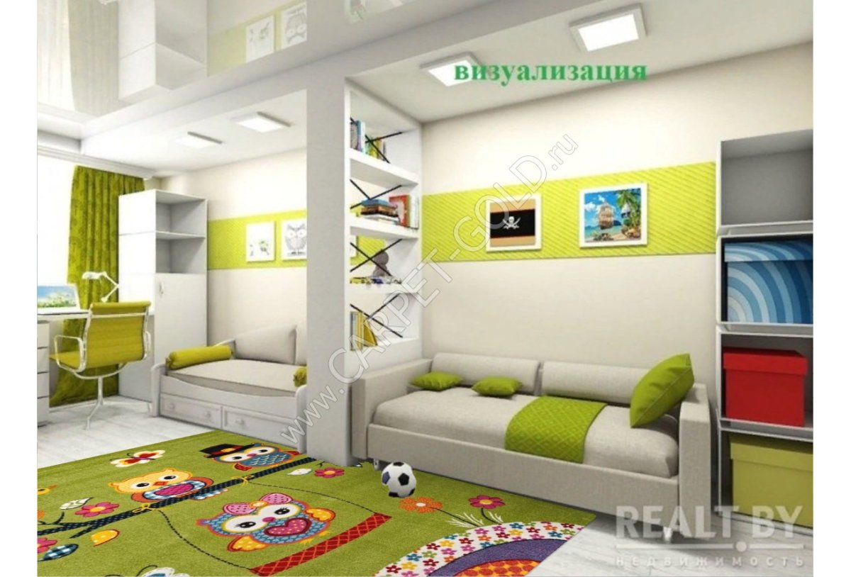 Планировка детской комнаты