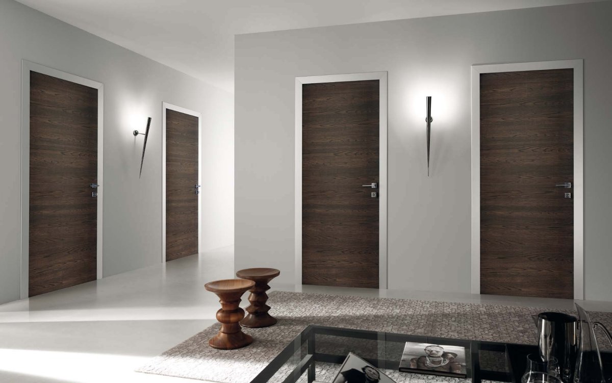 Двери стеклянные Гарофоли