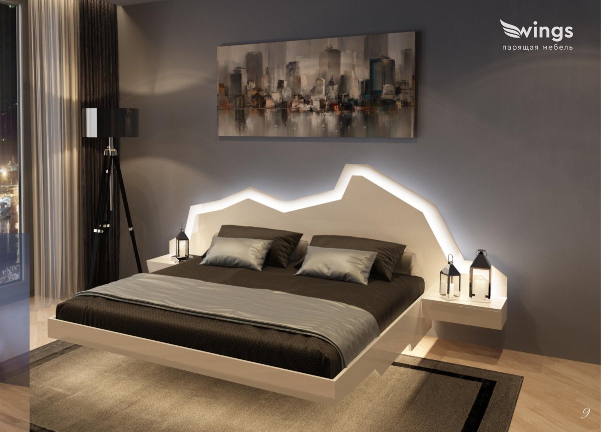 Кровать парящая Престиж