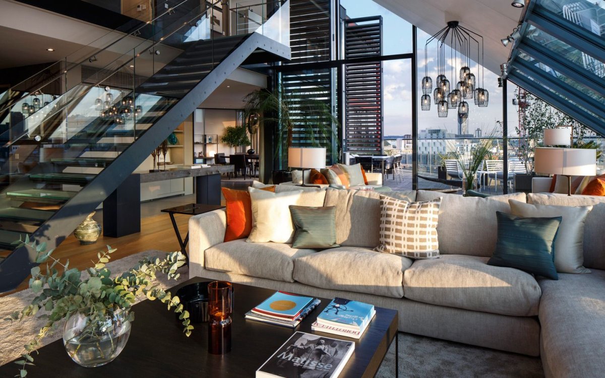 Проект двухуровневой квартиры