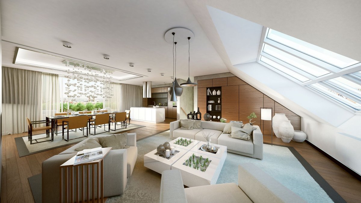 Двухэтажная квартира