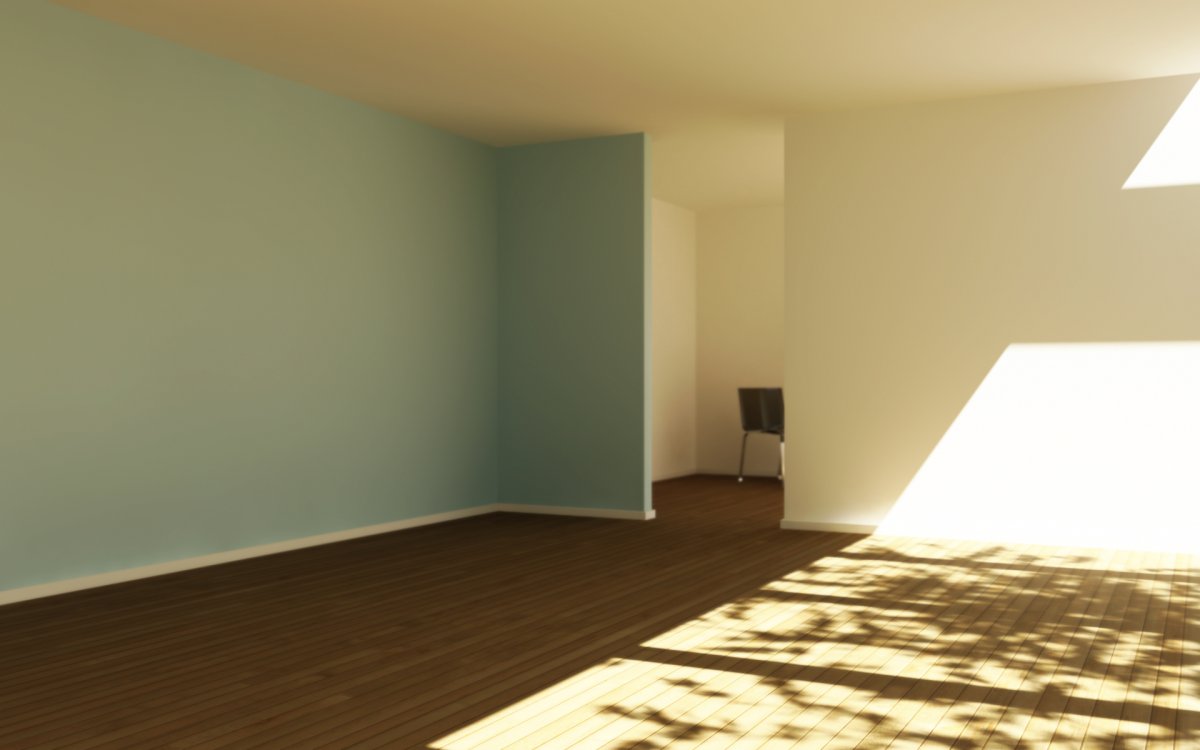 Интерьер без мебели