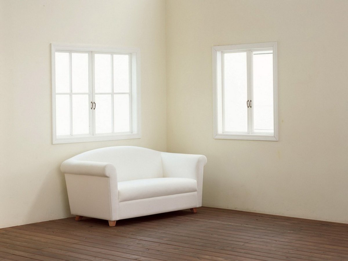 Белая комната пустая