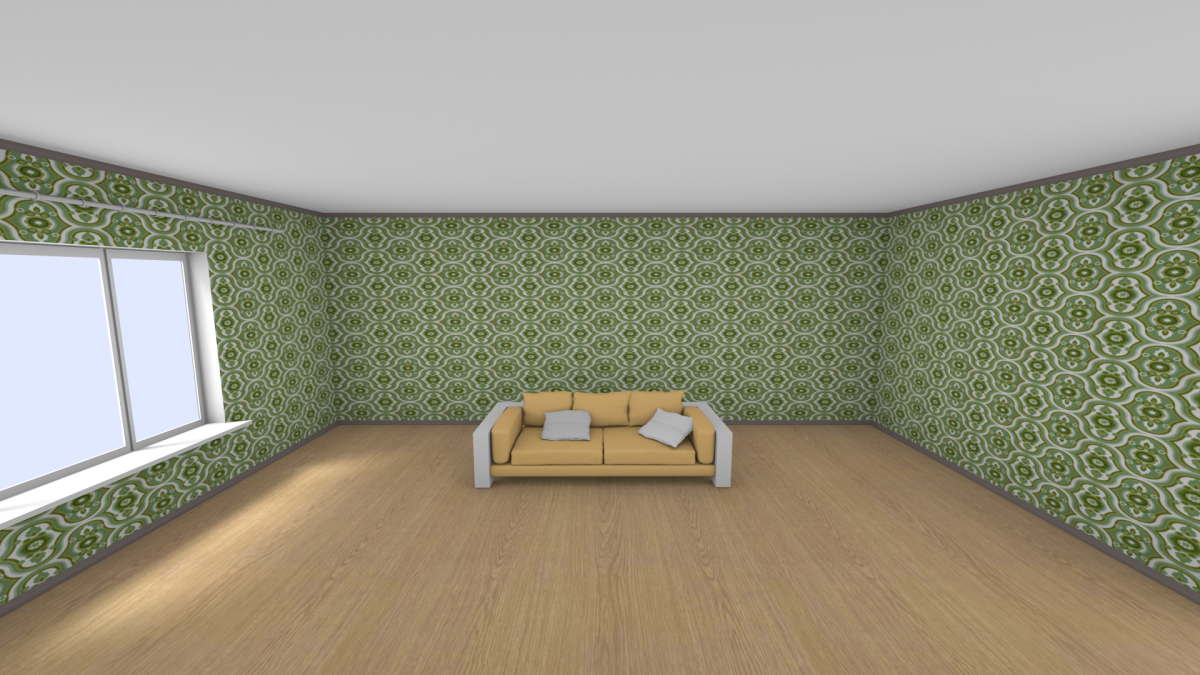 Комната без мебели