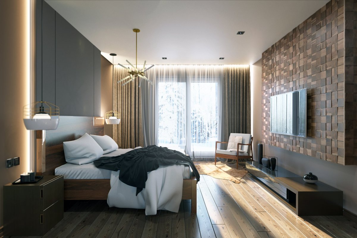 Спальня 16 метров