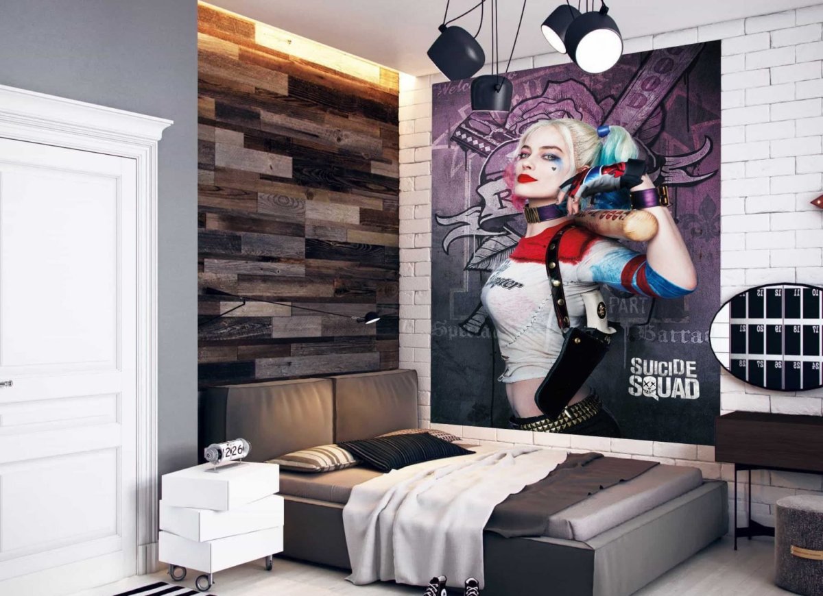 Комната в стиле Марвел для мальчика