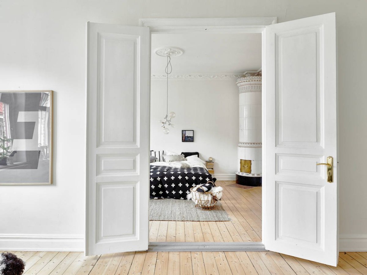 Как оживить белый интерьер