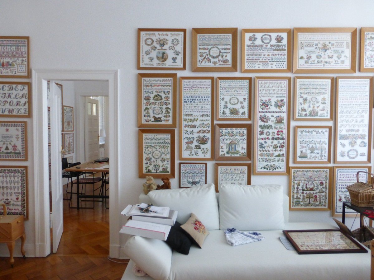 Вышивка в интерьере