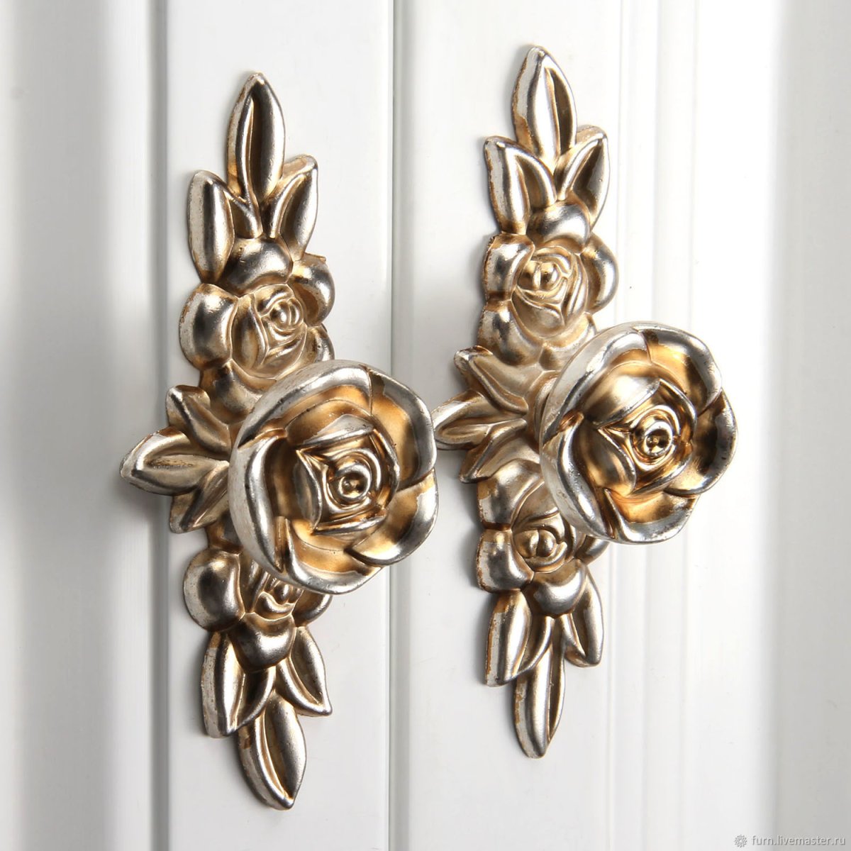 Декоративные ручки для мебели