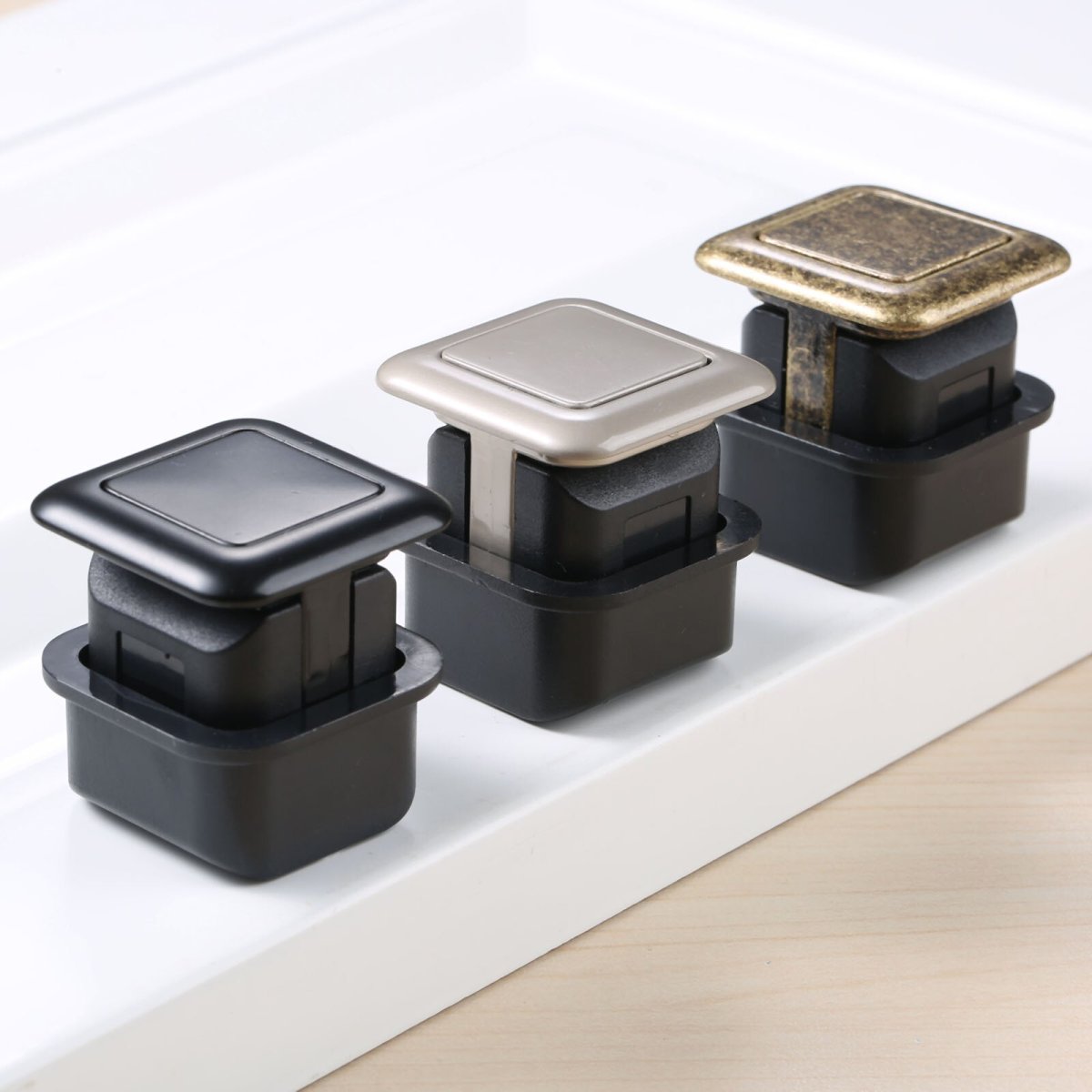 Ручка потайная мебельная