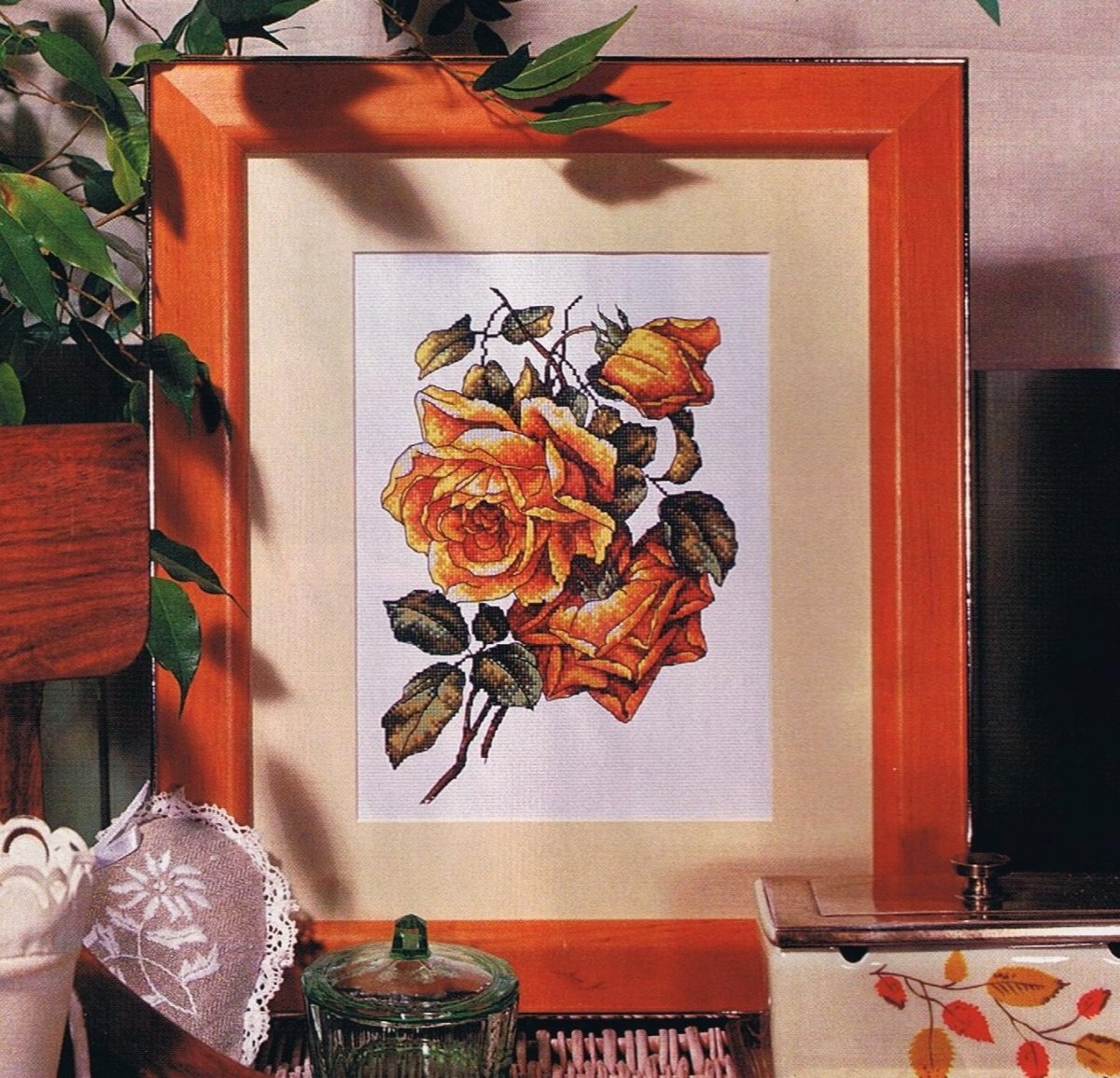 Вышивка в интерьере