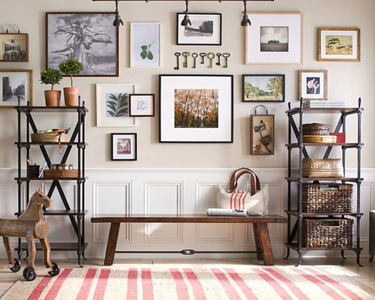 Стильная вышивка в интерьере