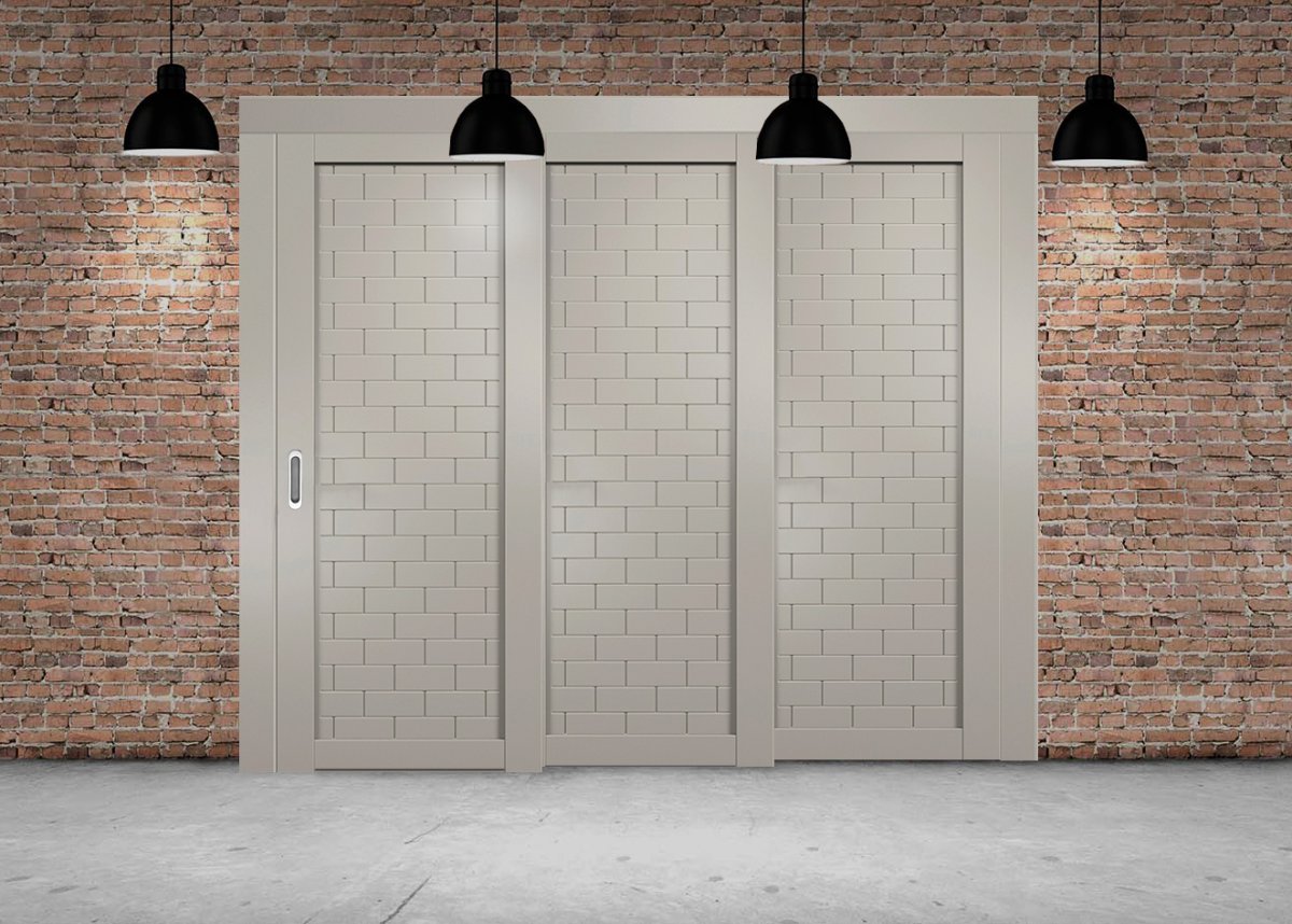 Двери в интерьере квартиры лофт