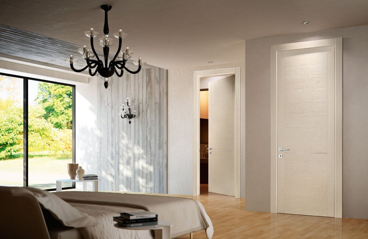 Спальня лофт белая