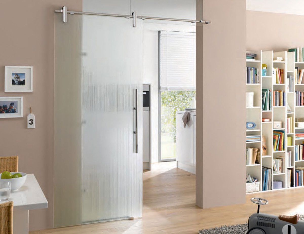 Зеркальная дверь в гардеробную