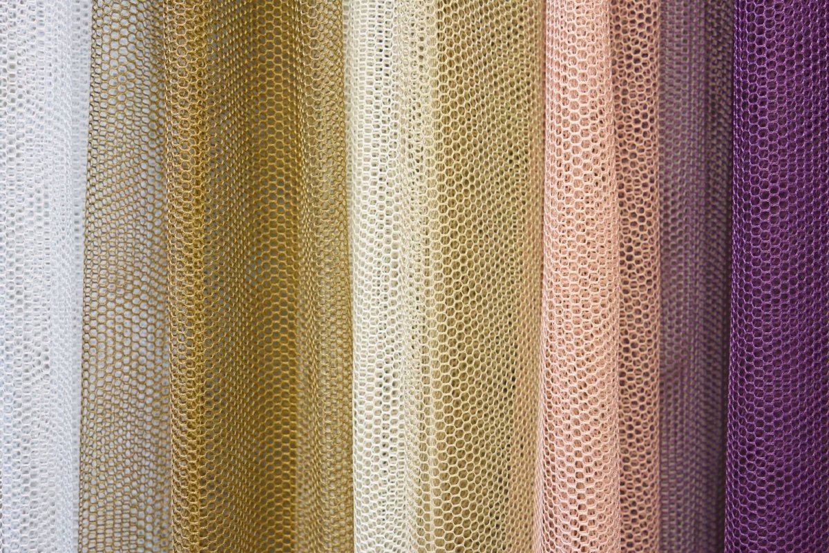 Тюль сетка в интерьере