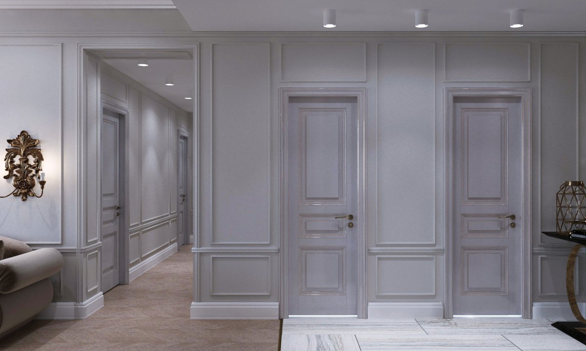 Молдинги в классическом интерьере