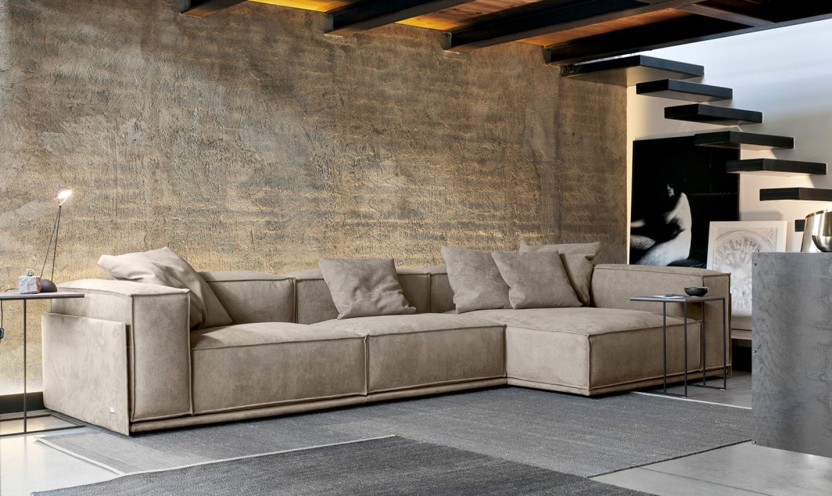 Диваны в стиле лофт в интерьере