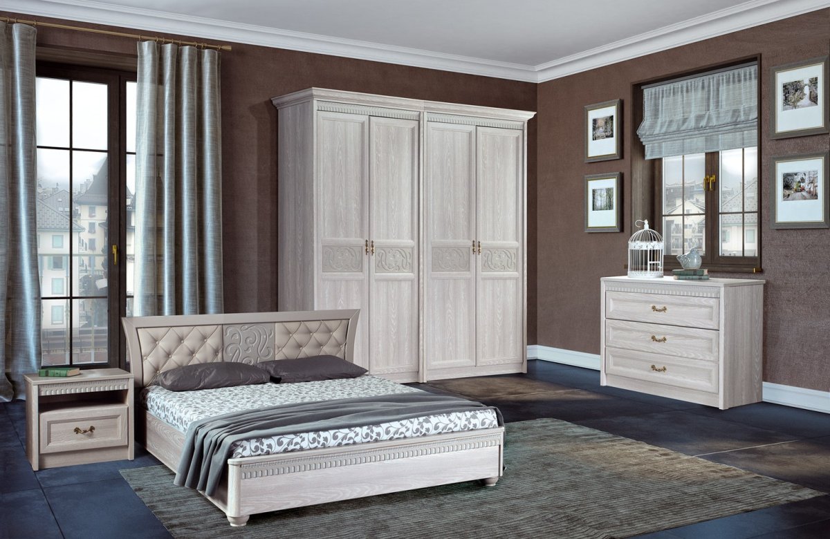 Кровать Тиффани Шатура мебель