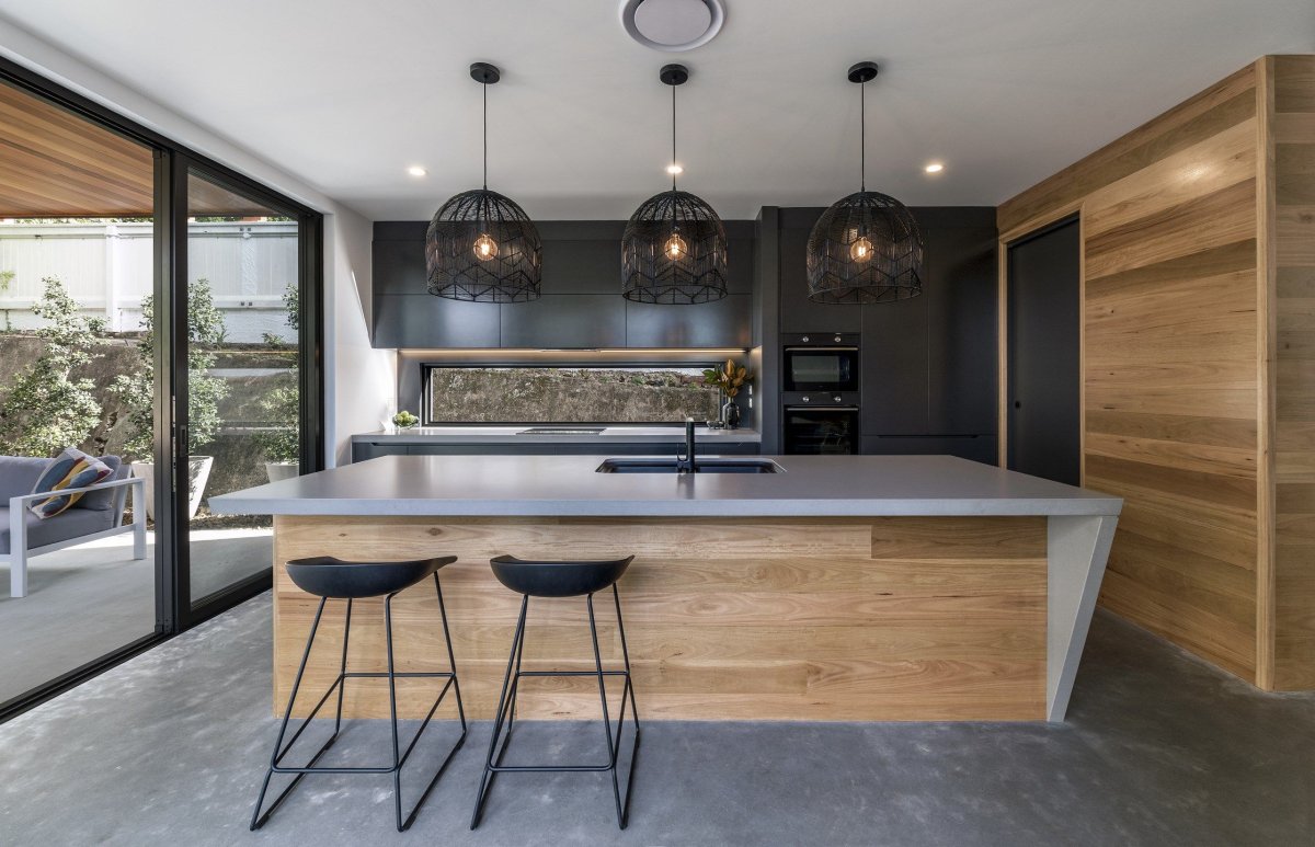 Остров на кухне в современном стиле