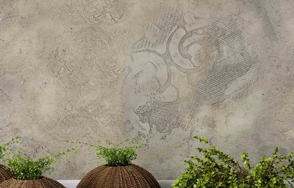 Декоративная штукатурка для внутренней отделки в коридоре