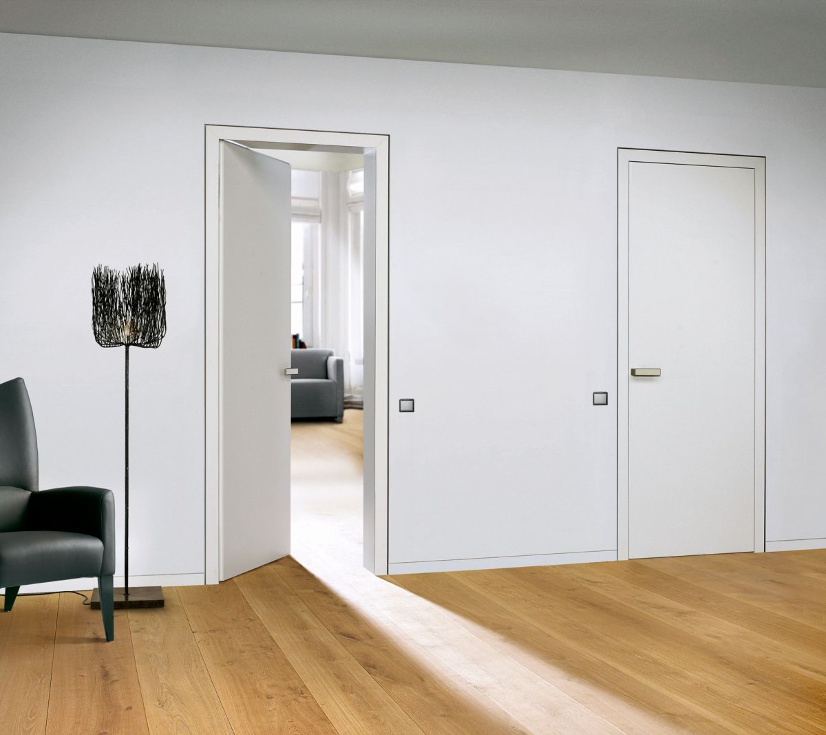 Раздвижные двери в спальню