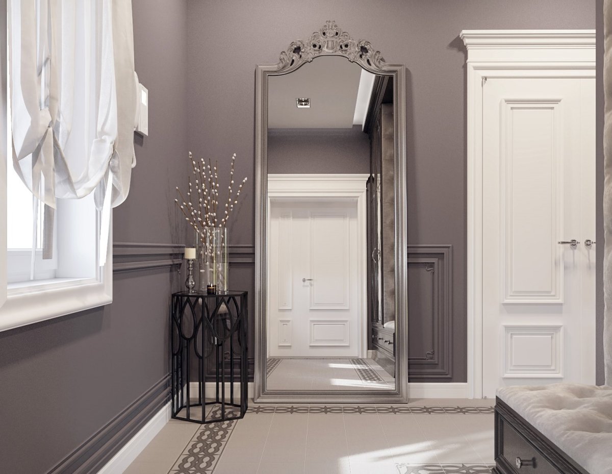 Прихожая в скандинавском стиле