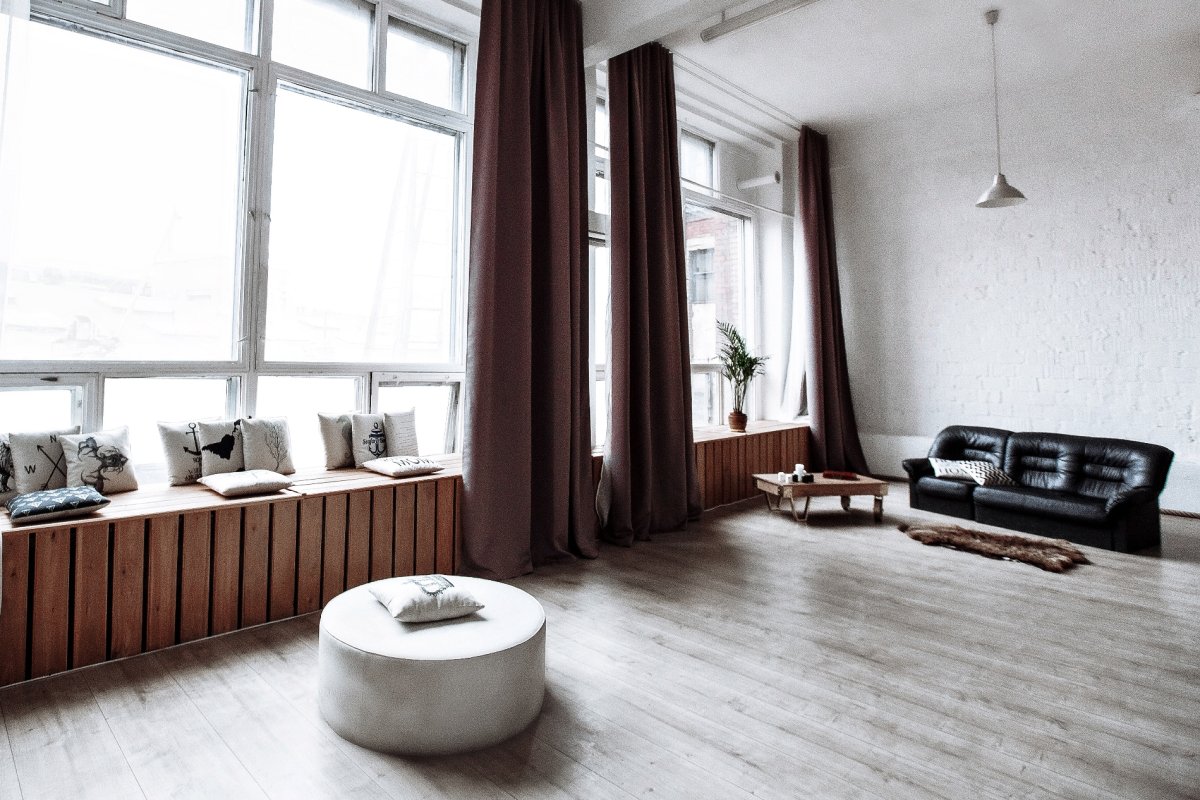 Подоконник в стиле лофт