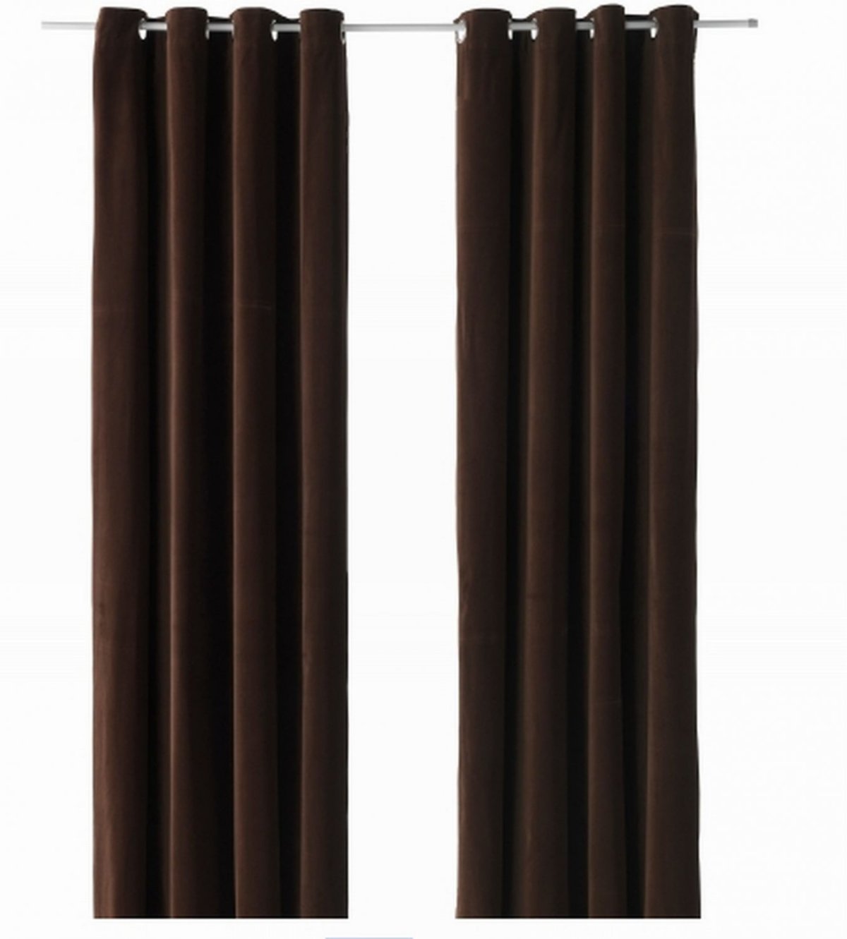 Серебристые шторы