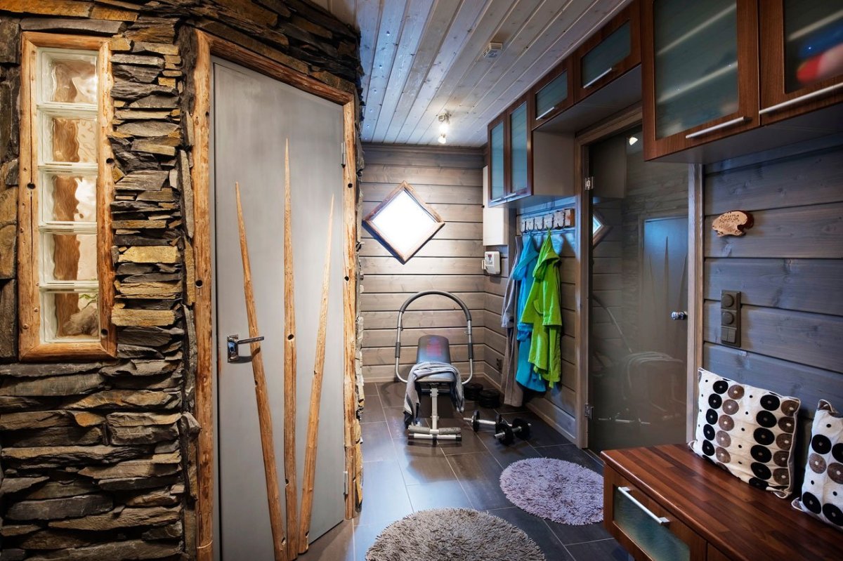 Интерьер бани