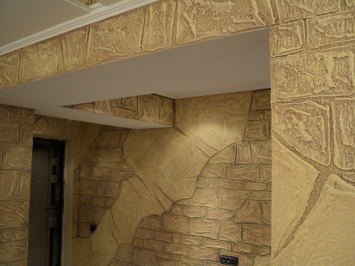 Декоративная штукатурка дизайнерские решения