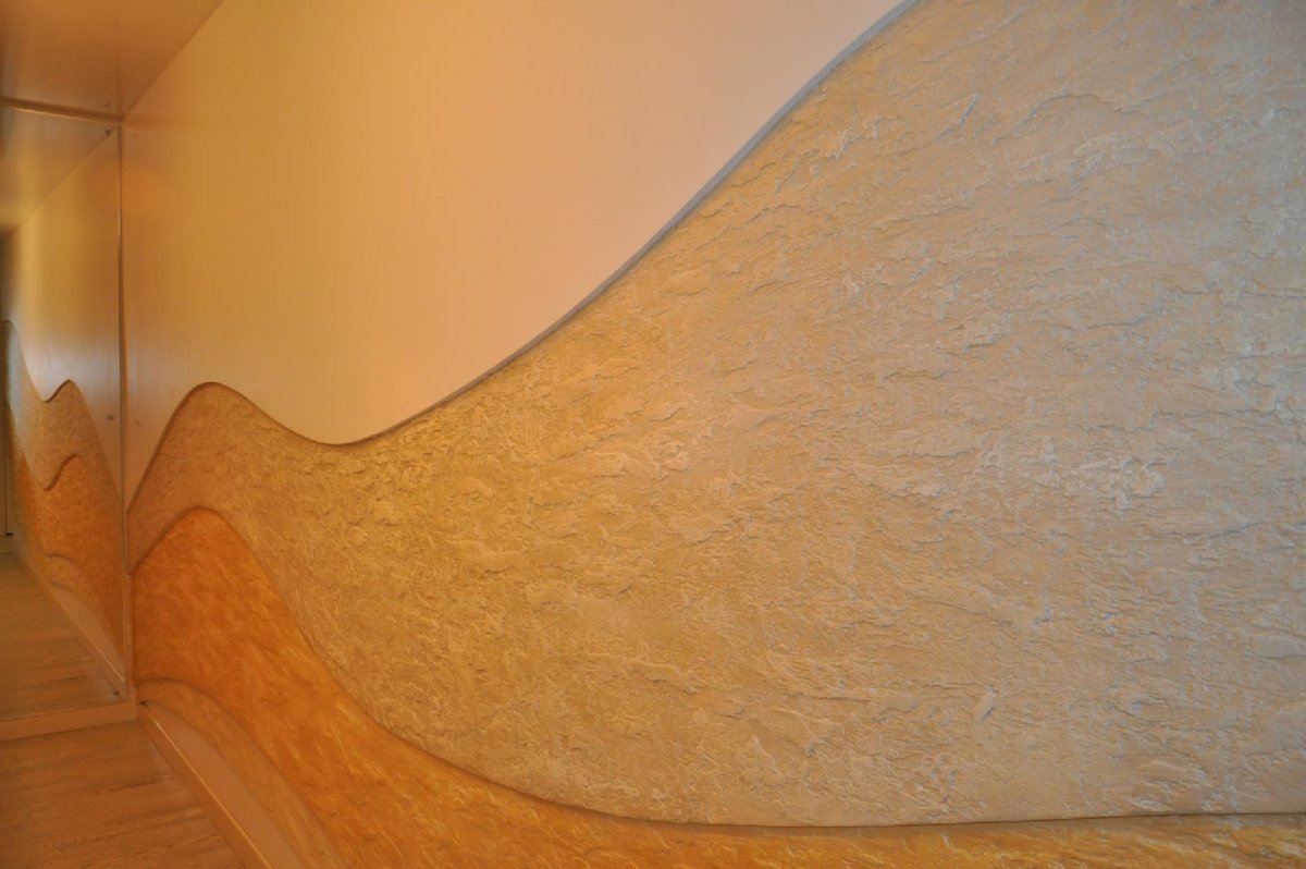 Декоративная штукатурка на гипсокартон