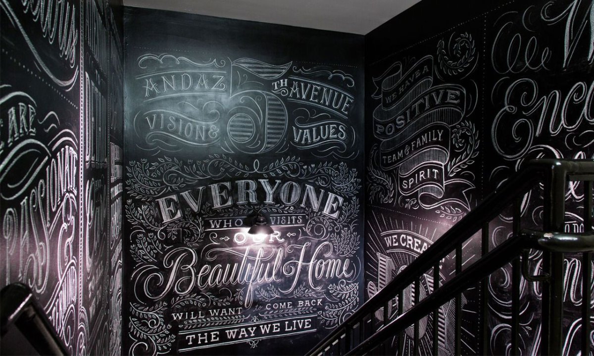 Роспись стен в стиле лофт