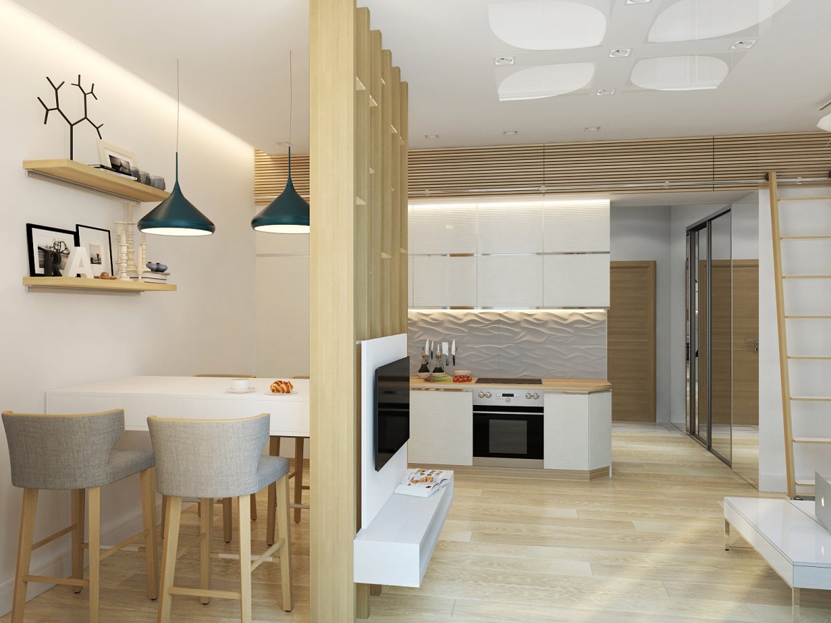 Интерьеры маленьких квартир с мебелью икеа