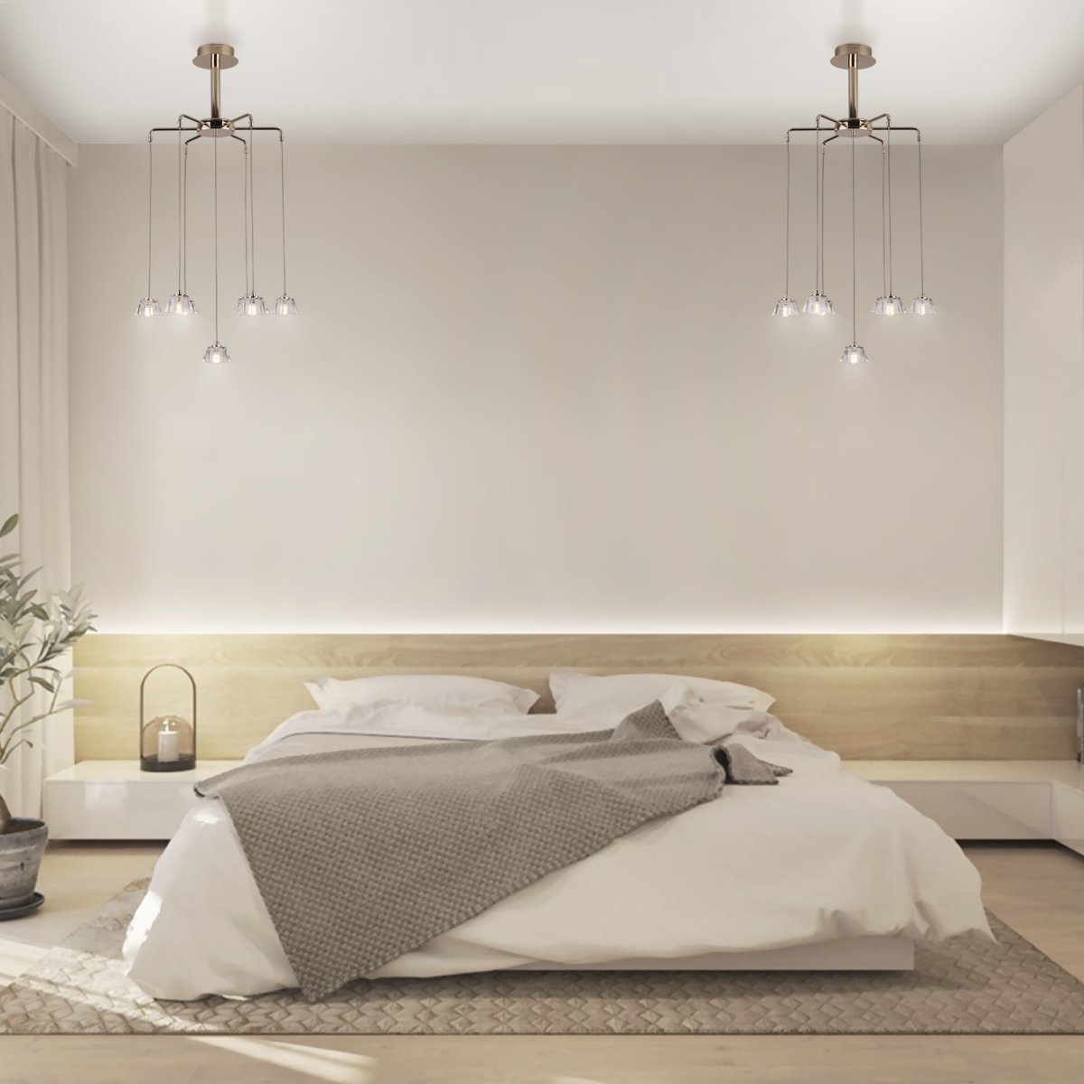 Modern Minimalist Pendant Light Lamp Nordic Ceiling спальня
