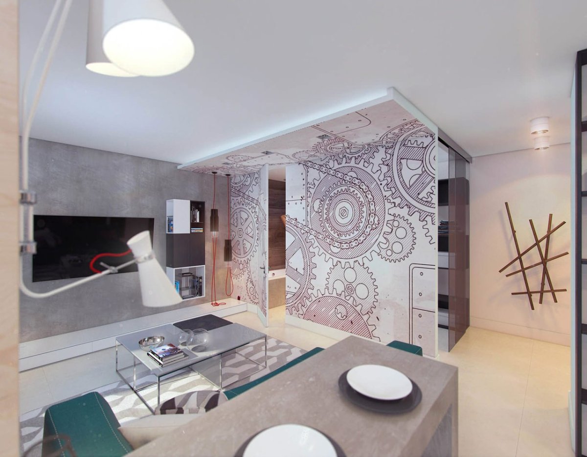 Перепланировки холлов общежитий в квартиры студии