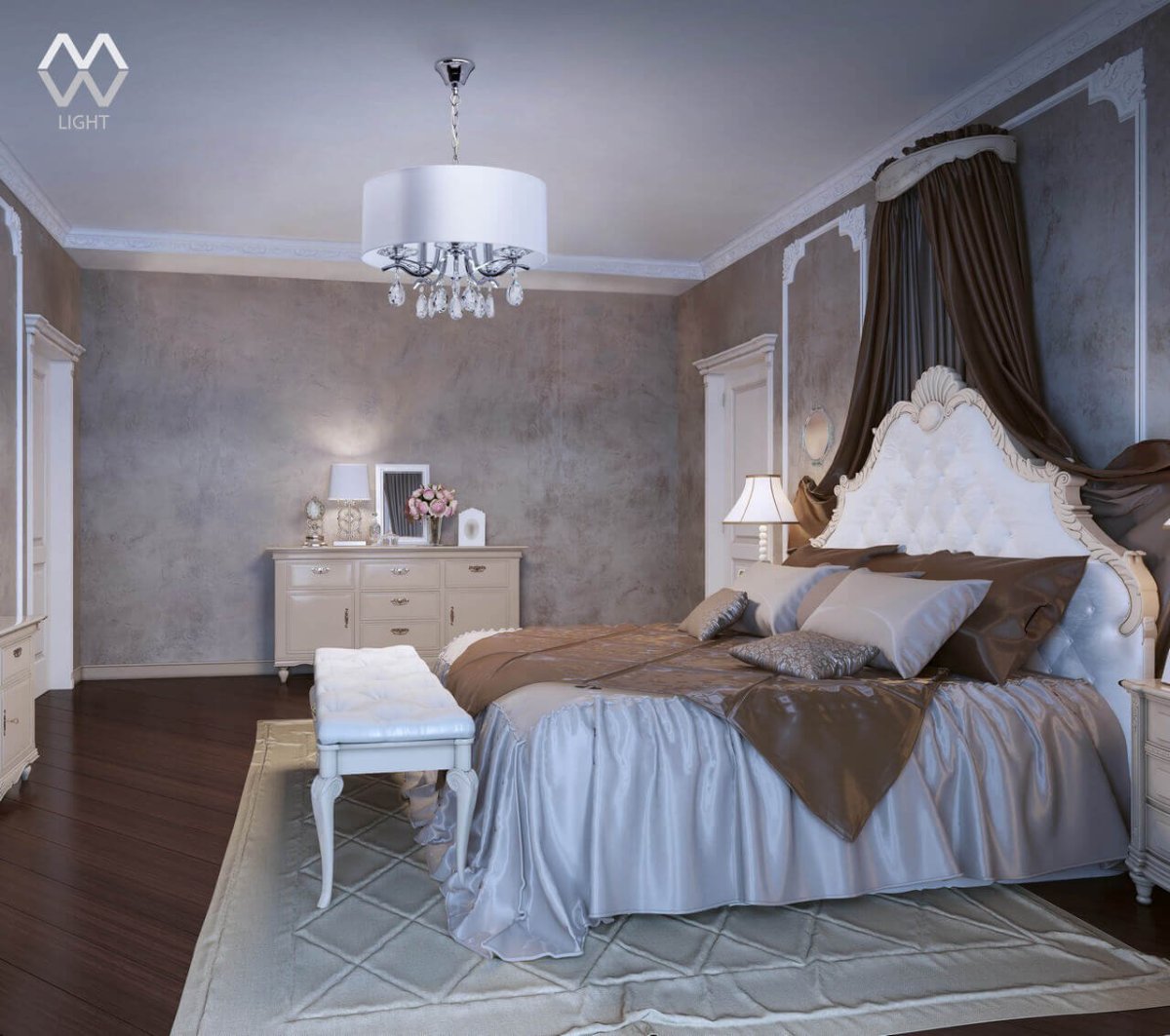 Настольная лампа Eurosvet Aurelia 01059/1 сатин-никель/прозрачный хрусталь Strotskis