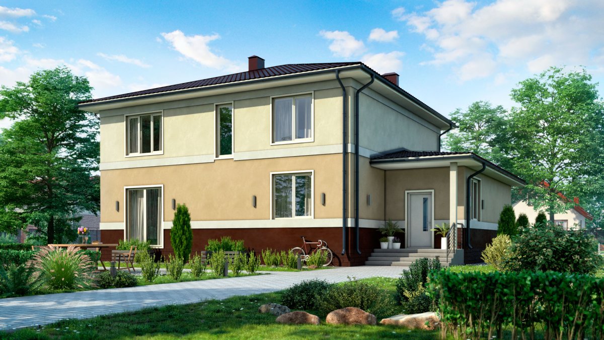 Проекты домов классика