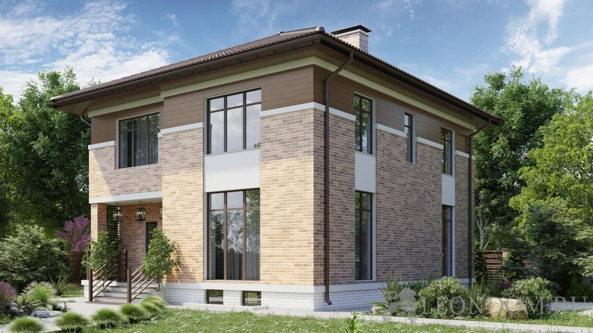 Проекты фасадов домов