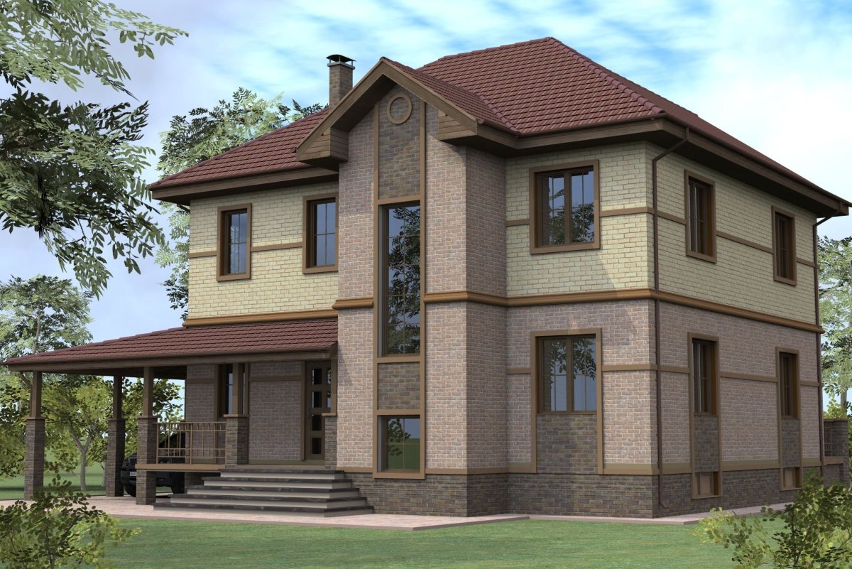 Двухэтажный дом