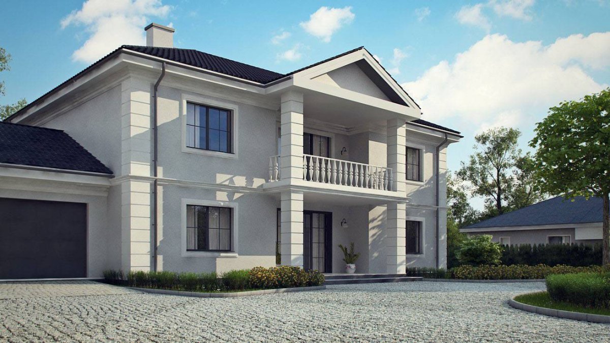 Проекты бюджетных двухэтажных домов