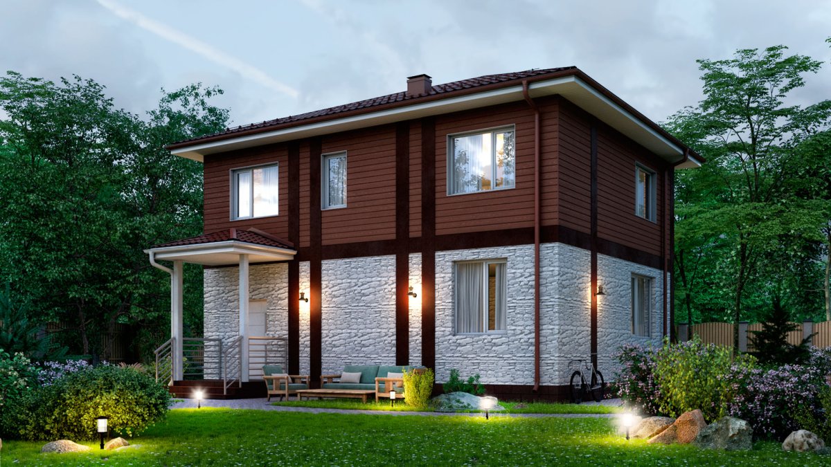 Дом Неоклассика фасад