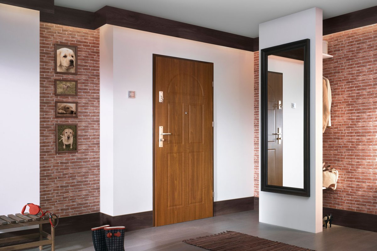 Входные двери в интерьере