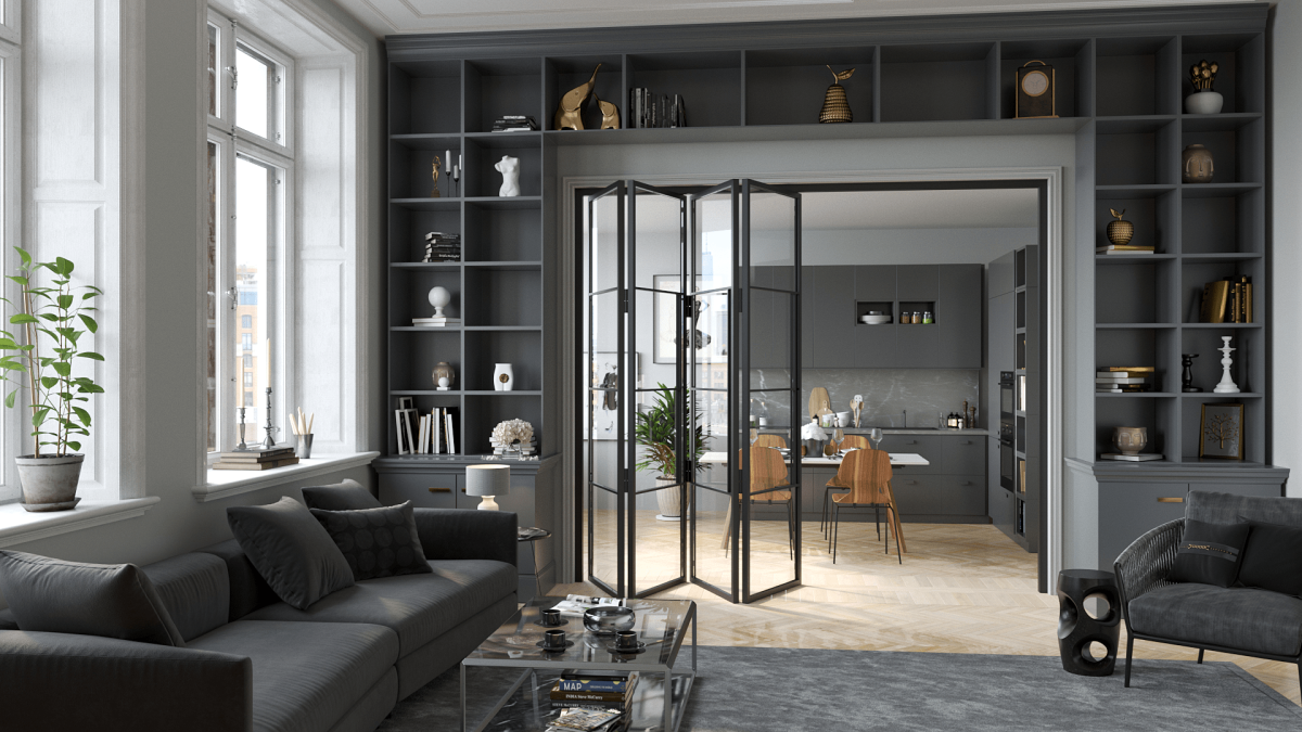 Раздвижные перегородки уличные