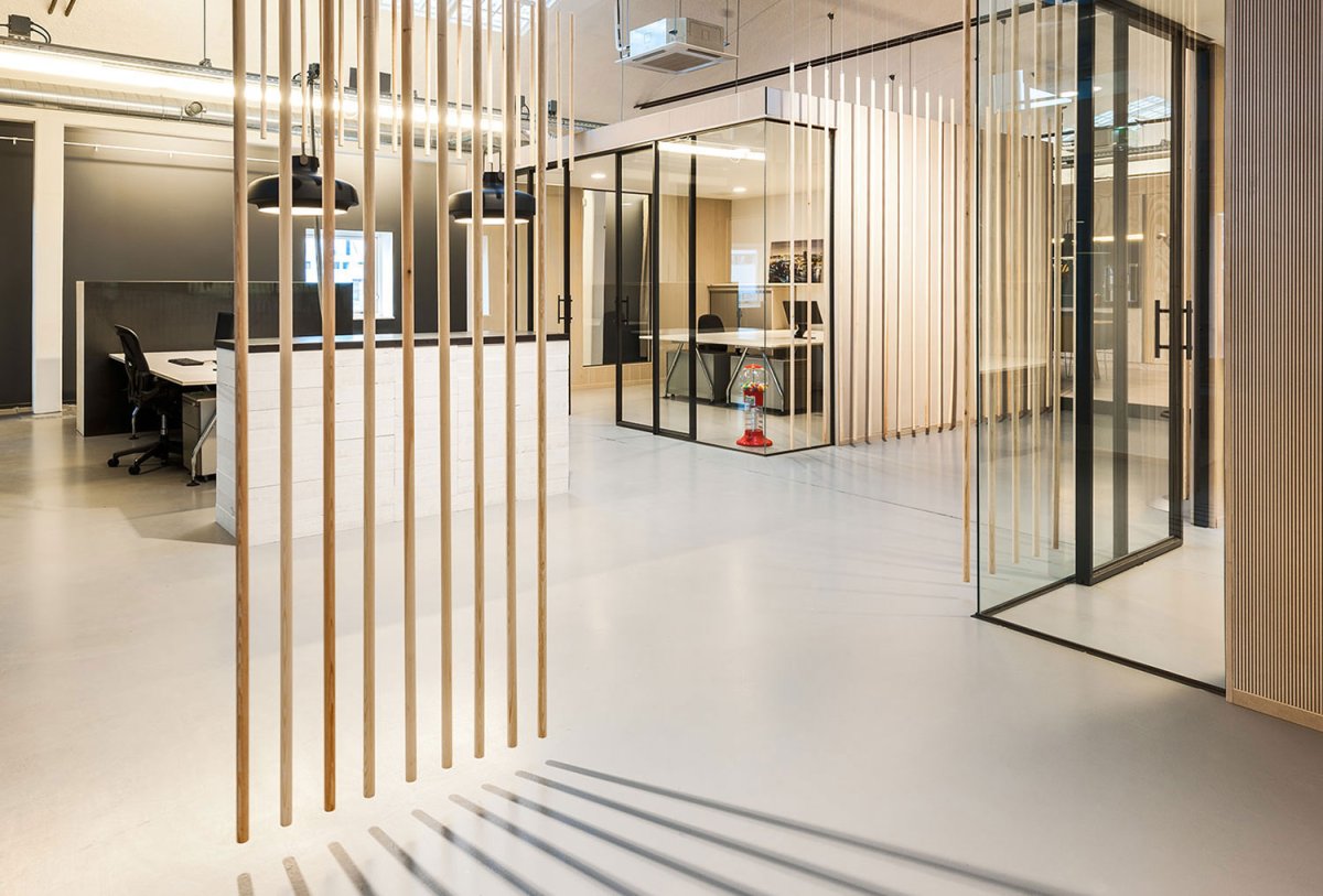 Межкомнатные перегородки в стиле лофт