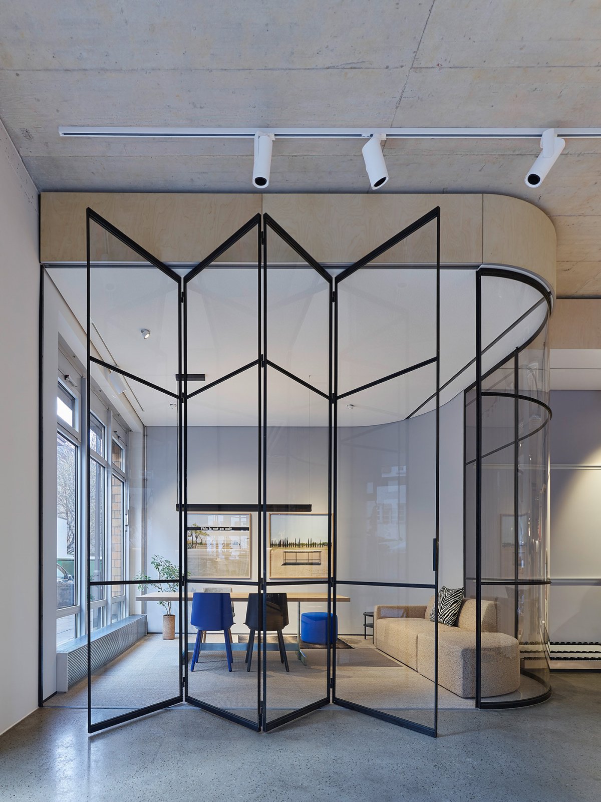 Перегородки в стиле лофт